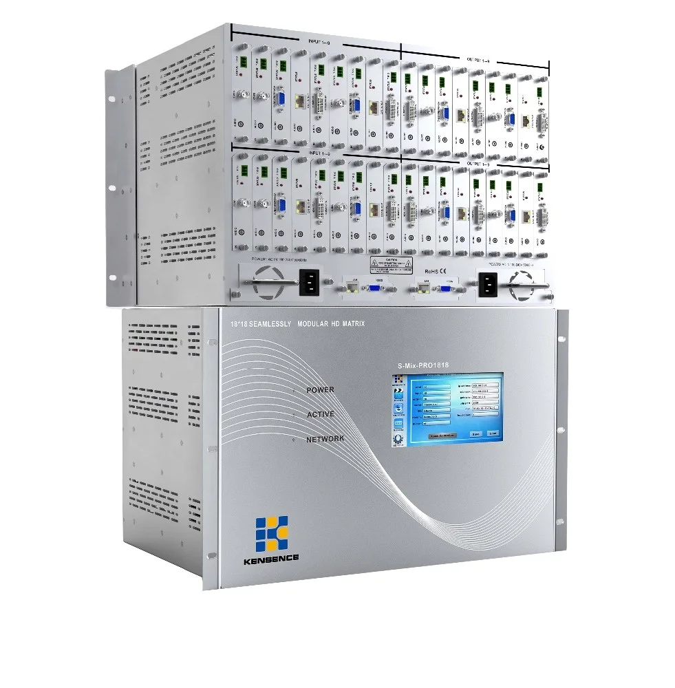 Сигнальные HD модульные гибридные Матричные переключатели с лучшей ценой 3D 4K