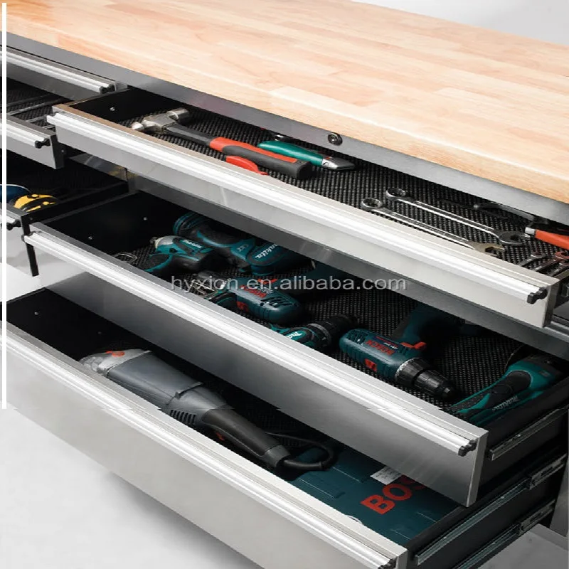 96 inch  Metal Heavy Duty Steel Garage Tool Cabinet High Quality Trolley Tool Chest