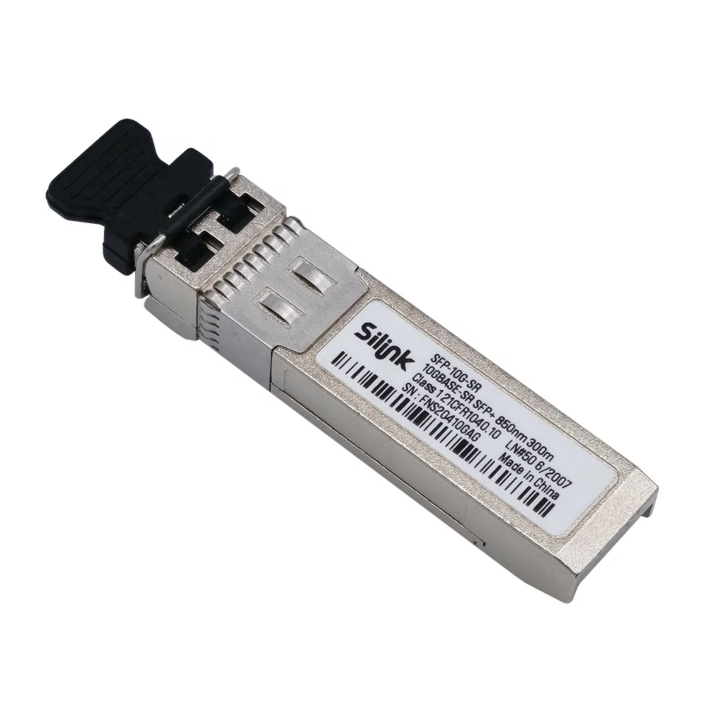 SFP-10G-SR/SFP-10G-SR-S Compatible Cisco 10GBASE-SR SFP+ 10G 850nm 300m DOM LC MMF Transceiver Module