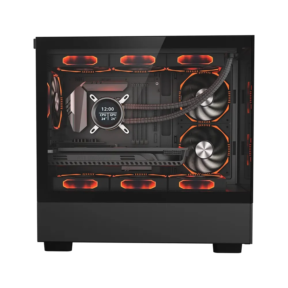 Most Popular m-atx/itx motherboard cpu cabinet computer chassis PC Desktop Gaming M-ATX Computer Case