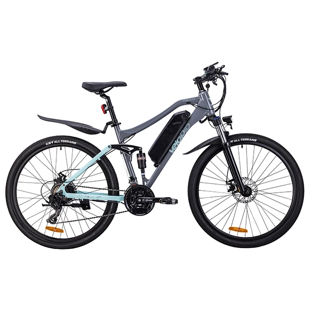 Super quality mountain ebike with LCD display electric bicycle with front light from Chinese manufacture
