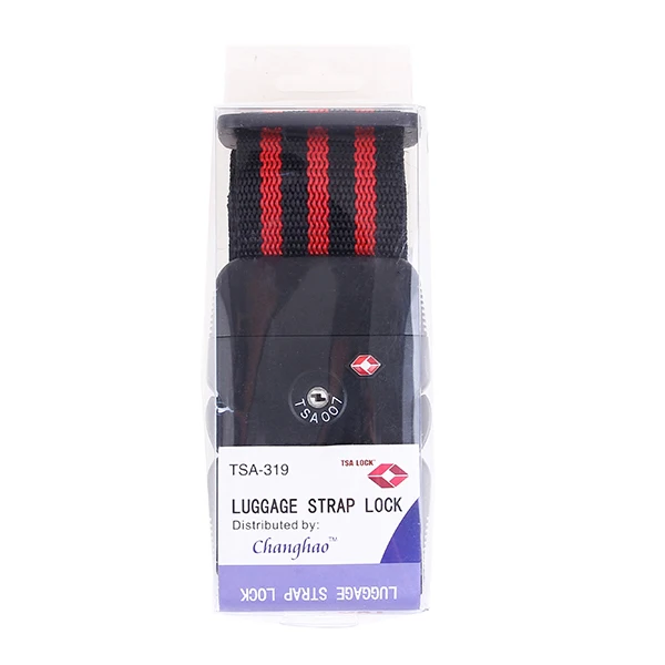 Security Lock Travel Strap Suitcase Baggage Bag Belt 3-Dial TSA Approved Luggage Straps