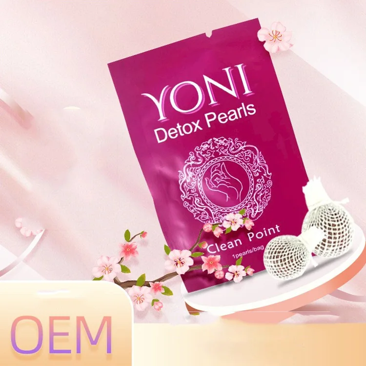 Лидер продаж оригинальный 100% Yoni dotox Pearl китайские травы чистый маточный Детокс жемчуг