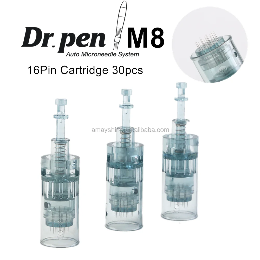 
MTS Derma Pen dr pen M8 Nano Meso Needle Cartridge 11/16/24/36/42 Pins/3D/5D 