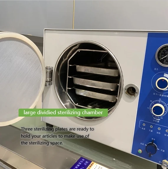 Hot Sale 20L 24L Liter Medical Lab High Temperature Portable Autoclave Machine Steam Sterilizer autoclave