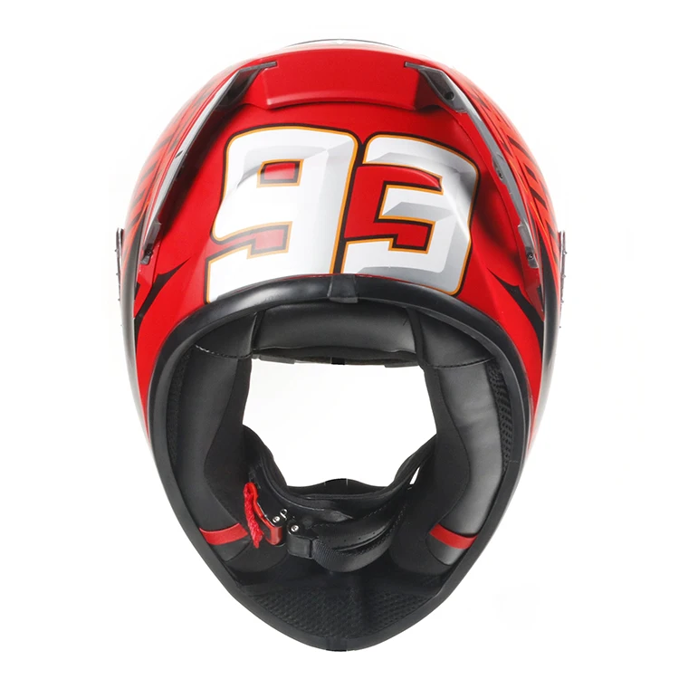 2021 Latest Motor Bike Motorcycle Helmet Full Face  road Helmet /black S/m/l/xl Safe Driving Md-fp03 Abs