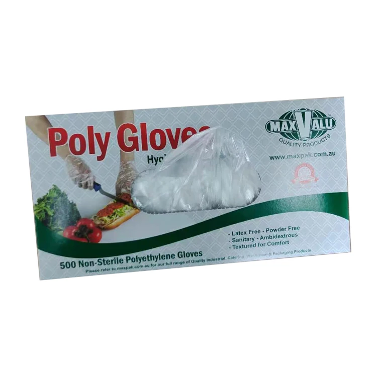 Tpe Sheer Restaurant Plastic Transparent Dhpe New Cpe Eco Friendly Polythene Buy Hand Pe Gloves with Box