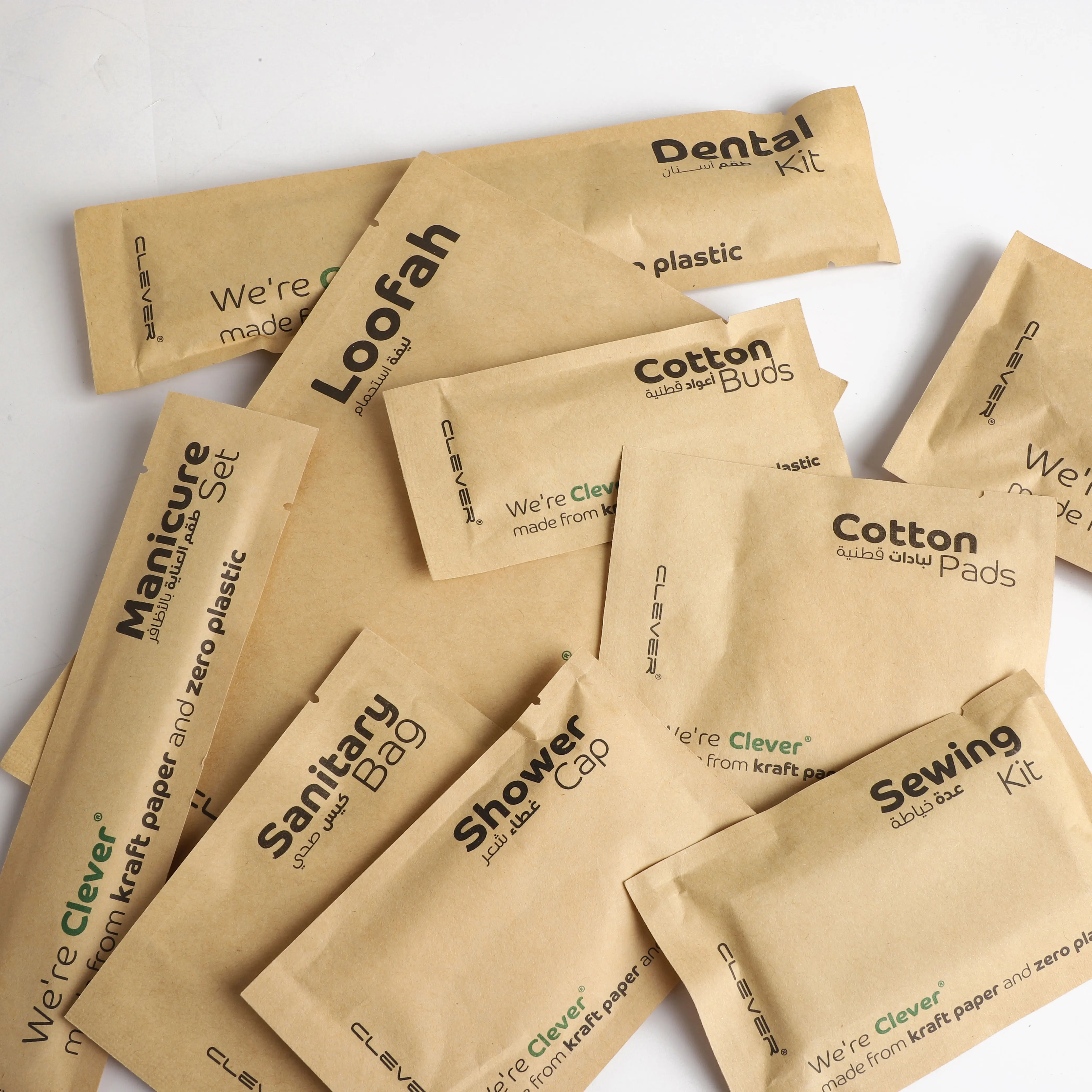 Wholesale Quality Luxury Hotel Amenities Set Eco-friendly Disposable Toiletries Kit