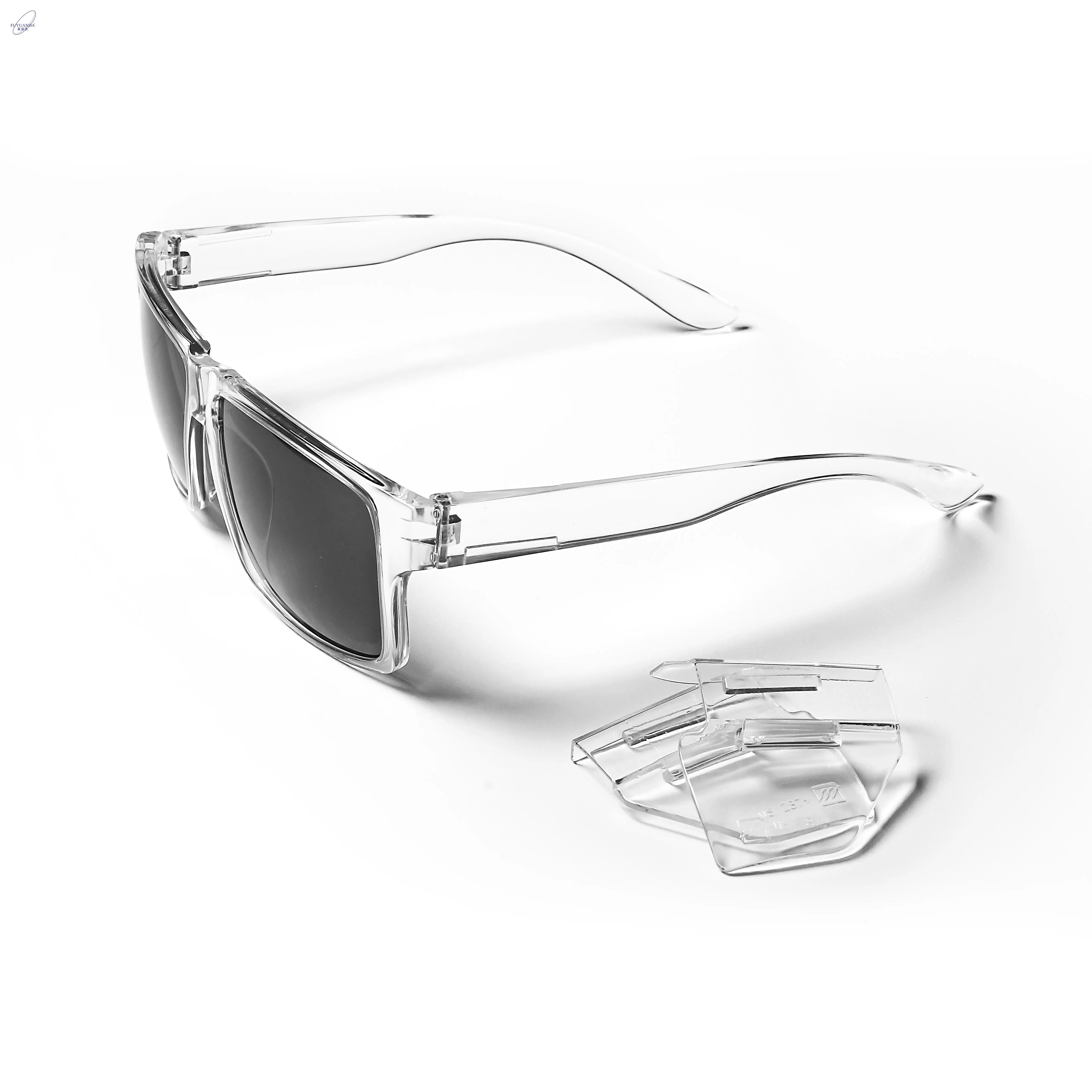 Customized Polarized Sunglasses UV Protection with Removable Side Shield