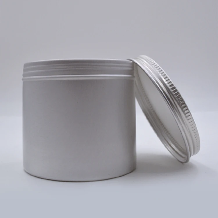 Multi-size custom aluminum jar  or aluminum candle tin can box for cosmetic or candle