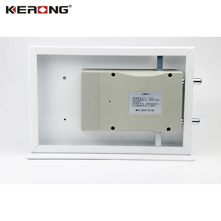 KERONG Anti theft Digital Black Keypad Biometric Fingerprint Scanner Password Filing Cabinet Door Lock