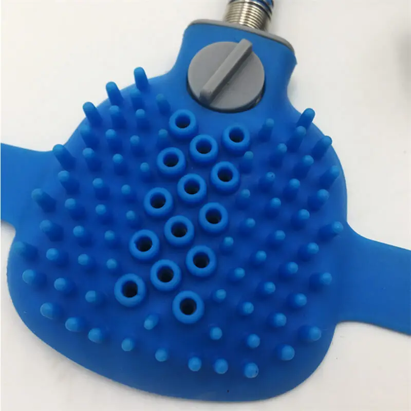 3 in 1 Pet bath Hand held bath brush spray massage soft silicone Cat and dog bath tool pet cleaning brush