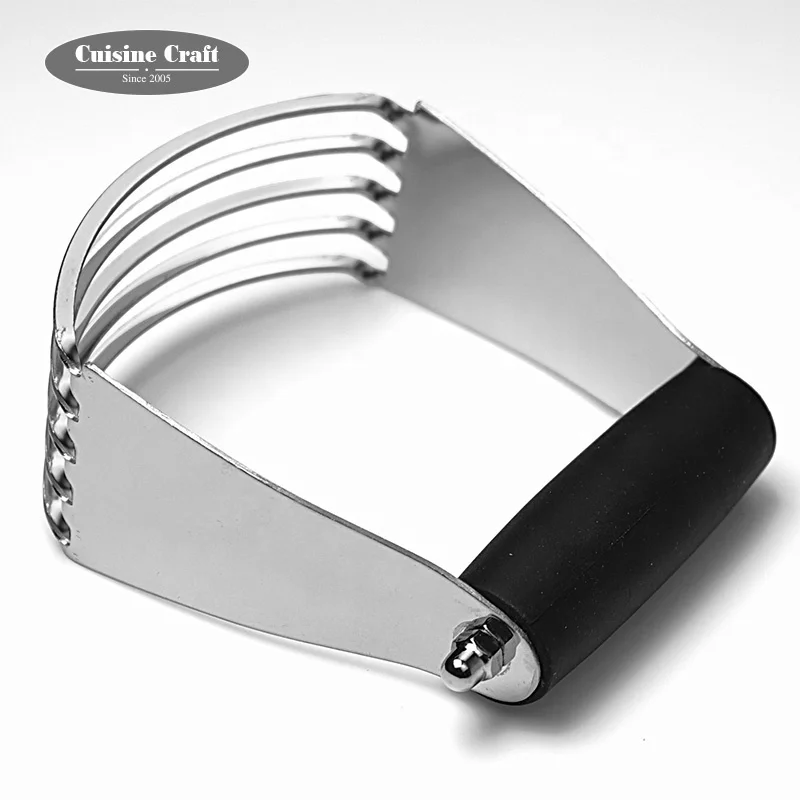 Home and kitchen best selling stainless steel kitchen gadget dough pastry blender with soft grip handle