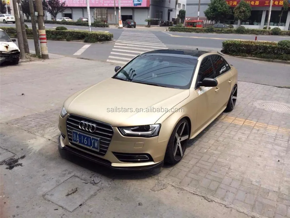 Satin-Chrome-Champange-Gold-Vinyl-Wrap-Sheet (18).JPG