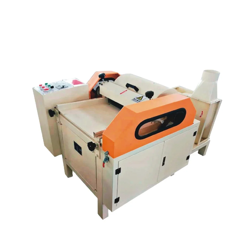 Nonwoven Fabric Waste Reprocess And Opening Machine Recycled Fiber Waste Web Edge Opener