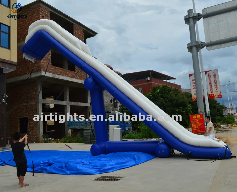 10m Long or Customized Giant Airtight Inflatable Yacht Water Slide