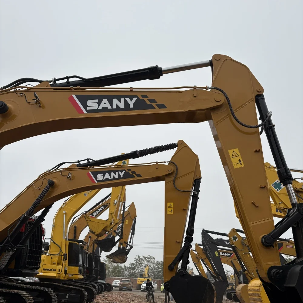 Popular Brand Used Excavator Crawler Type Excavator Engine Core Component Sany SY335H Excavator