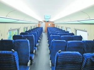 Langsum # Chinese high speed train seat fabric velvet fabric fade resistant solution dyed polyester fabric