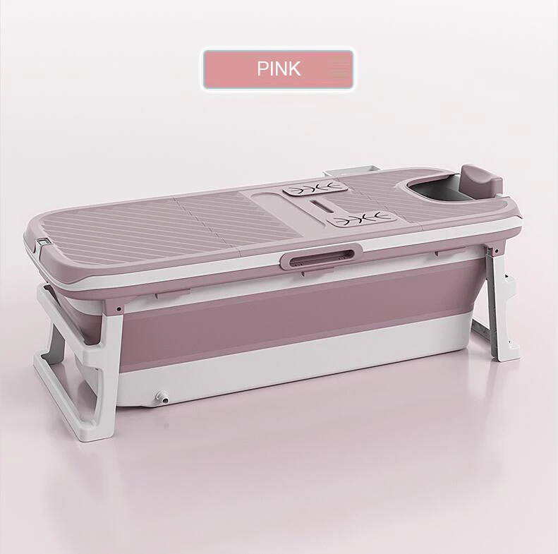 2021 hot sale customizable XL1.49M household independent plastic folding portable bath tub for adults drop shipping