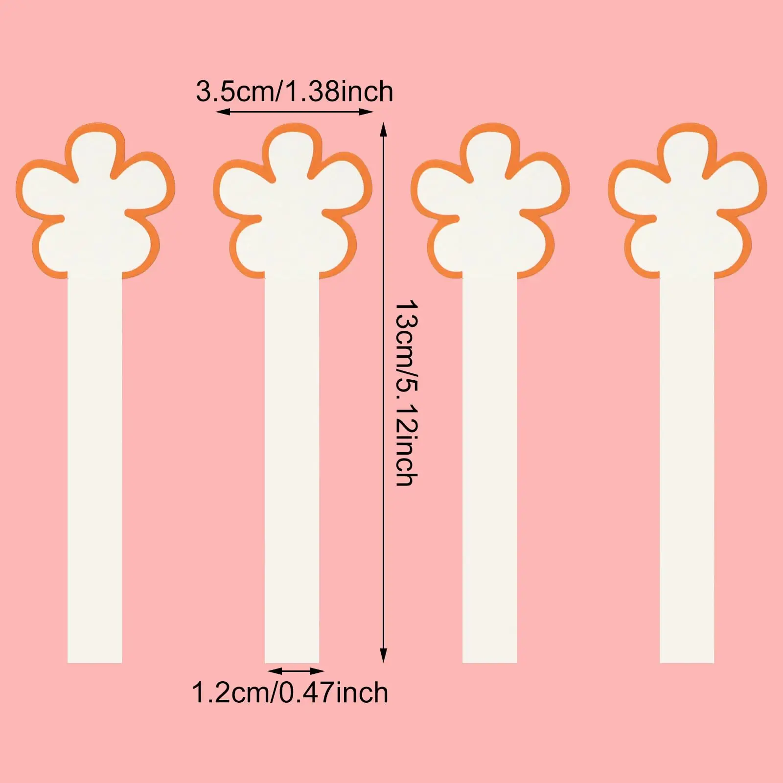 Flower Shaped Disposable Perfume Test Strips Essential Oils Paper Test Strips