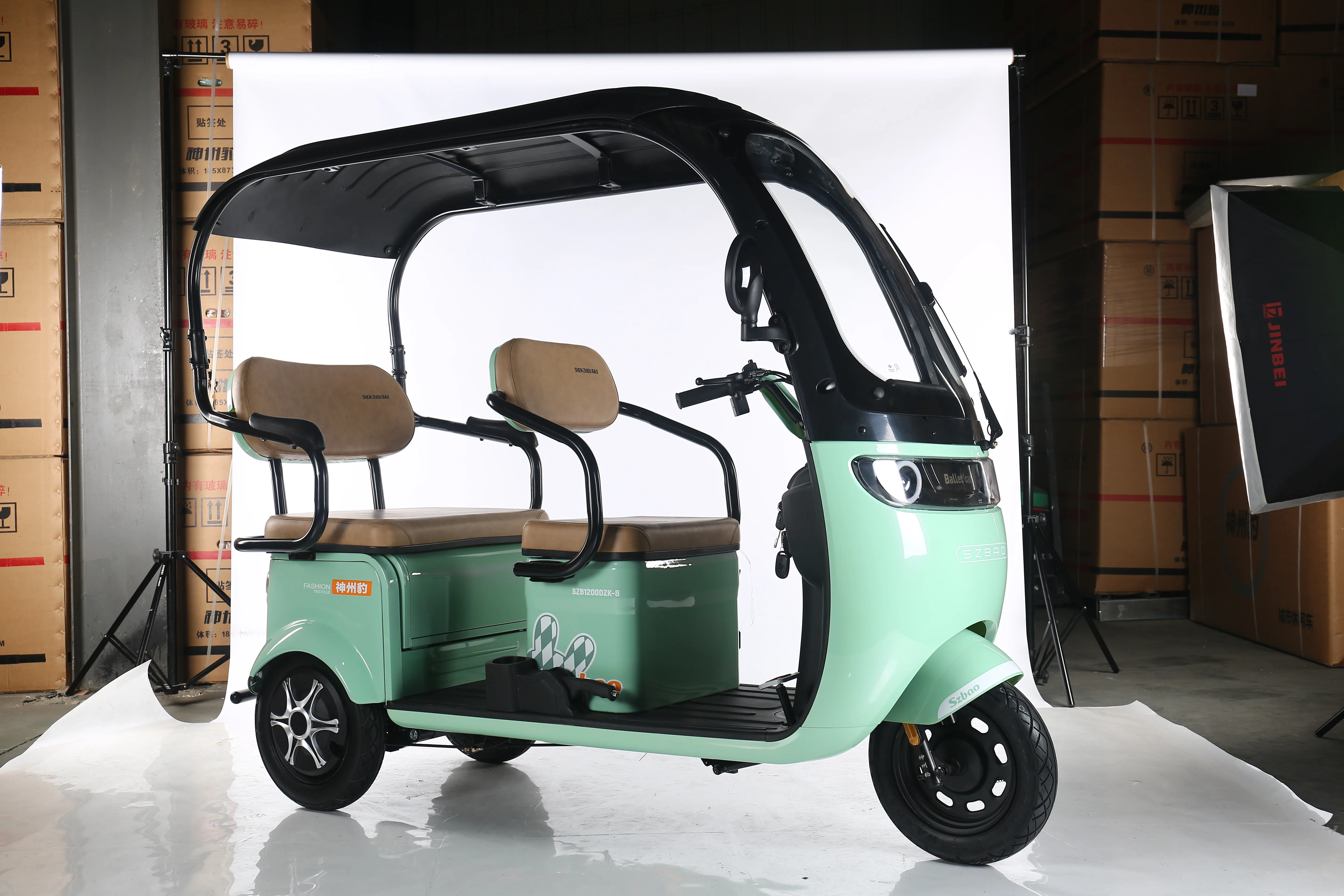 China Cheap adult electric tricycle 3 Wheeler Electric Vehicle Tricycle For 2 People