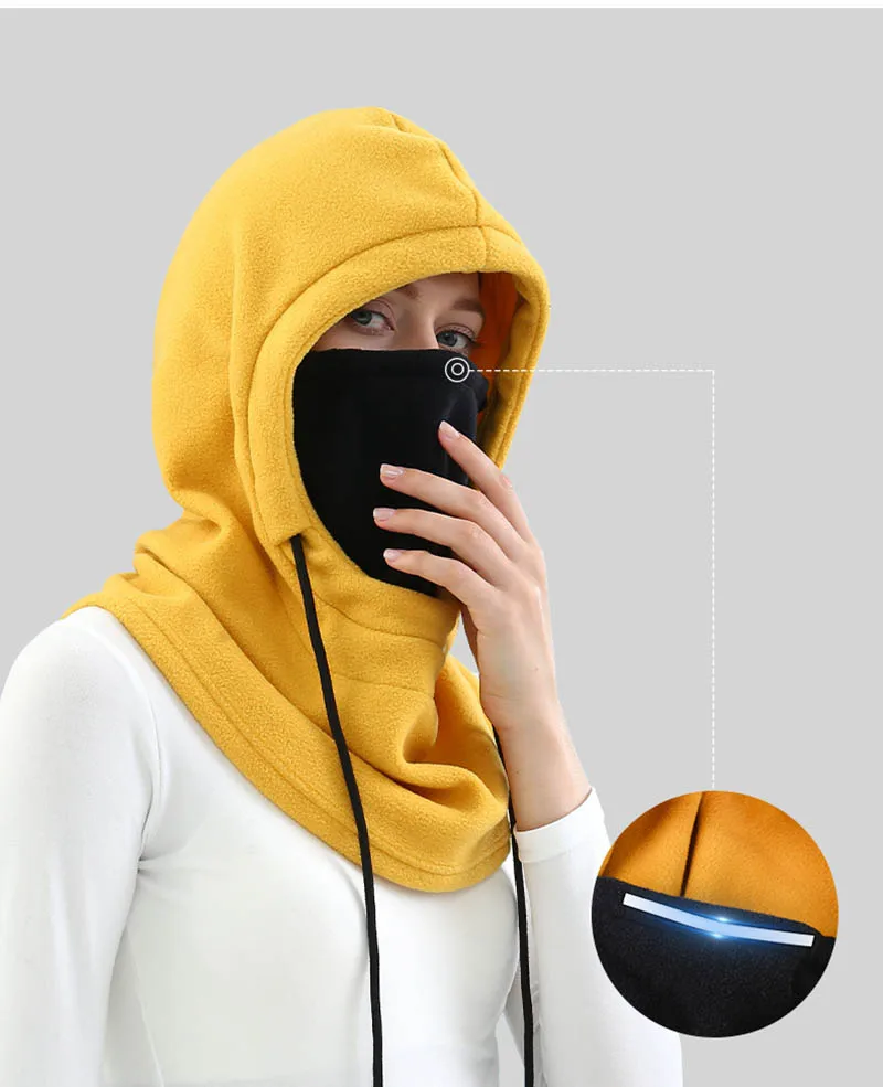 Cycling Scarf Winter Warm Hat Breathable Windproof Sport Balaclava Cycling Headwear  Bike Motorcycle Helmet