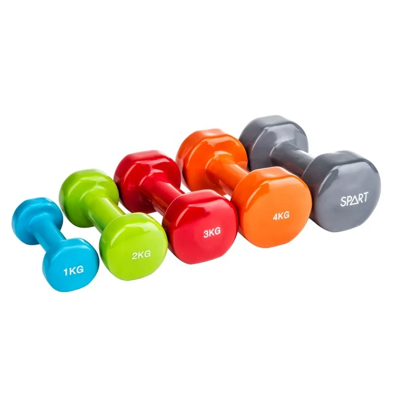 
10kg 20kg High Quality Weight Neoprene Vinyl Dipping Dumbbell 