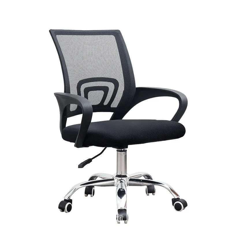 Black Ergonomic Mid-back gas cylinder Mesh Computer Office Chair EU karachi Desk office Task Swivel Chair