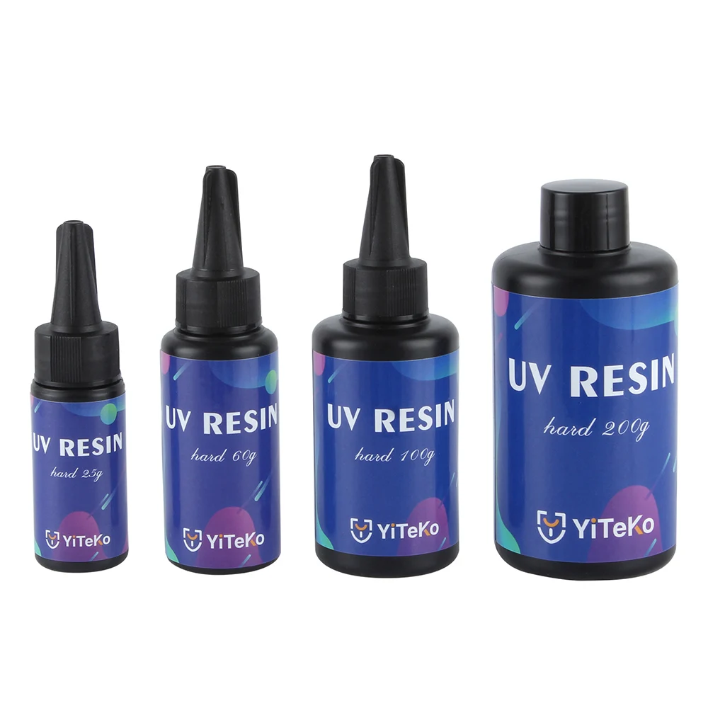 
Clear Fast Curing Hard UV Resin for Jewelry Craft 
