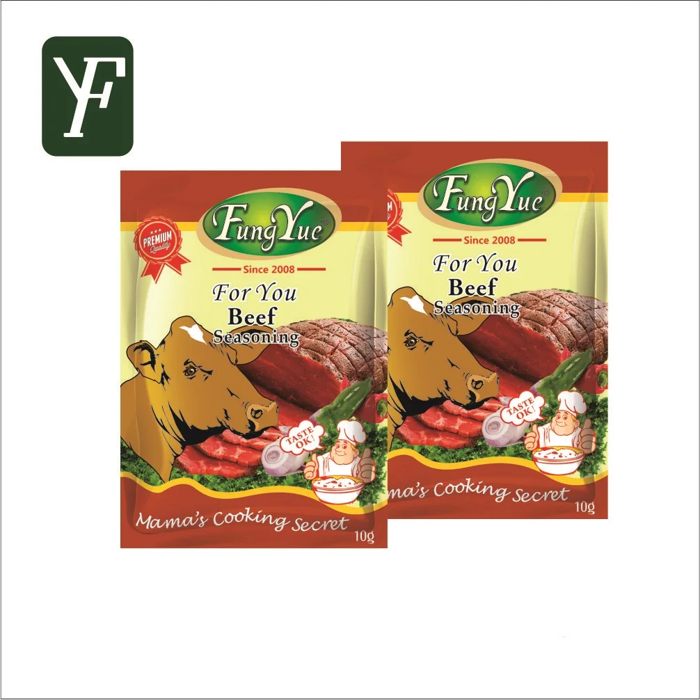 10g Beef Seasoning Powder Condiment Powder Ingredients beef bacon seasoning