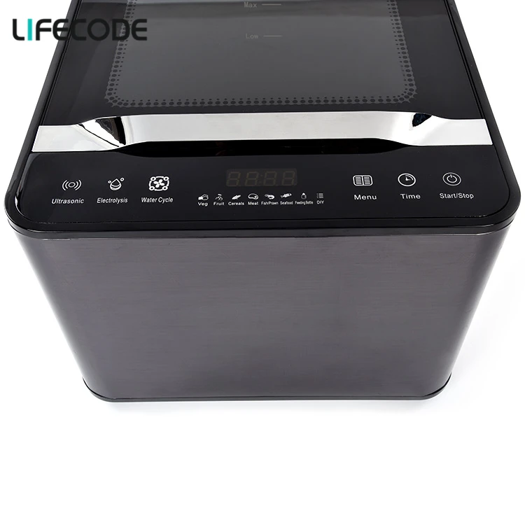 
10 L household Fruit and vegetable Ultrasonic cleaner with Electrolysis water system 