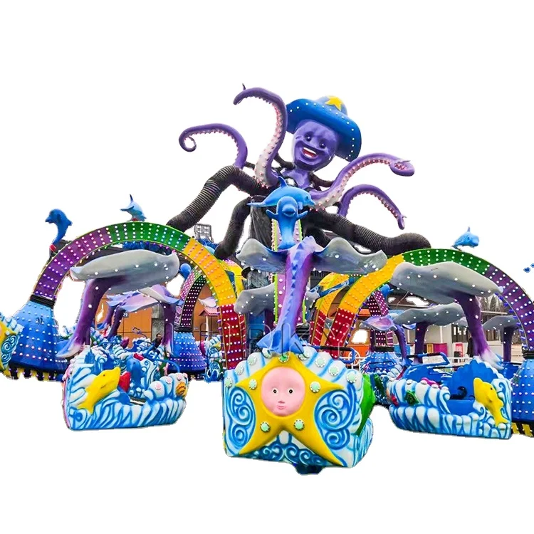 Children Games Rotary Octopus Amusement Ride Big Octopus for Sale