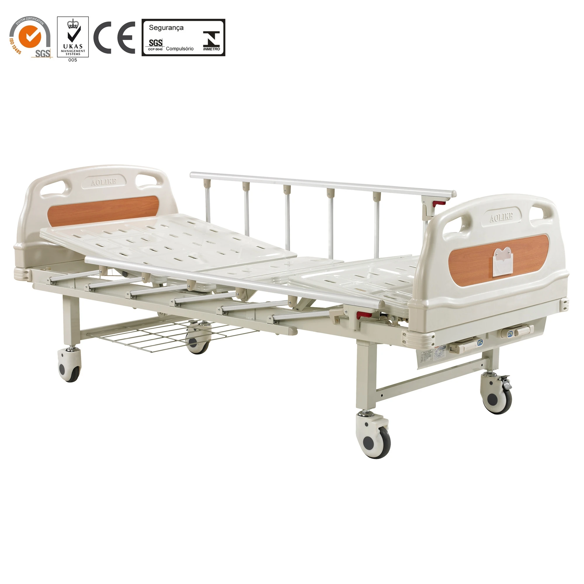 
Factory Prices 2 function manual hospital bed in selling ALK06 A232P 