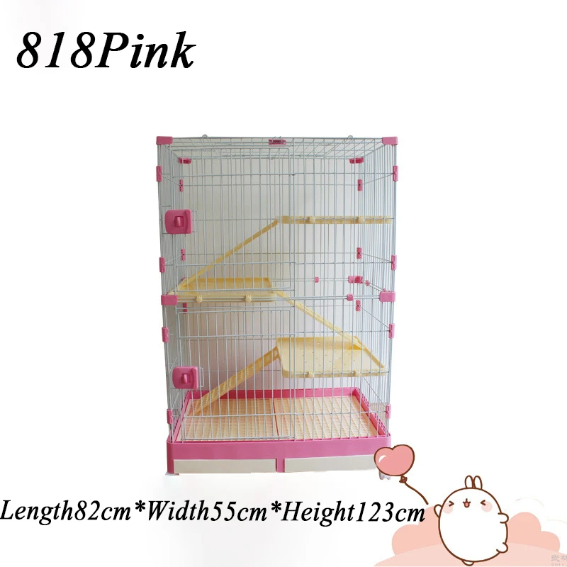 Rabbit home drawer type automatic poop cleaning large rabbit nest