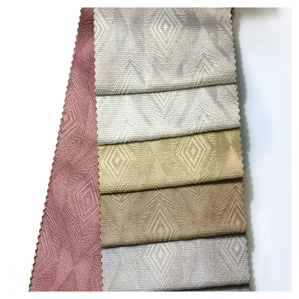 Hot selling textile polyester luxury recycled embossed velvet fabric for curtain sofa