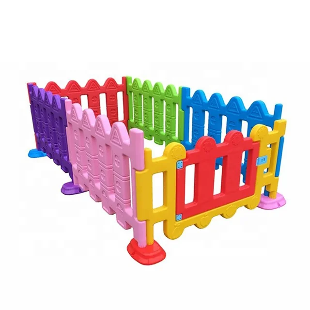 Customized Size And Color Indoor Factory Directly Sale High Quality Lowest Price Children Plastic Fence