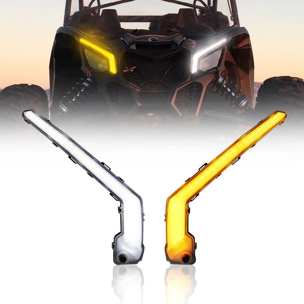 FREE Sample X3 Running Lights Turn Signal lights Compatible with Can Am Maverick X3 XDS XRS Max Turbo R 2017-2023