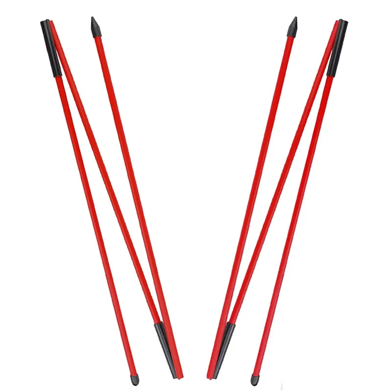 2pcs Golf Alignment Sticks for Swing Training and Practice Seven Color Available Can Customized Golf Swing Trainer