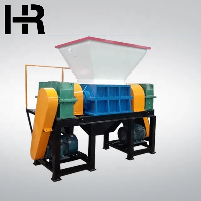 Waste Car Plastic Scrap Metal Shredder Machine Scrap Tires Waste recycling machine Plastic Wood shredder