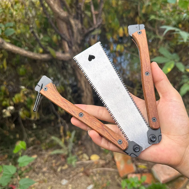 Portable Home Use Pruning Hand Saw Folding Woodworking Butterfly Saw Outdoor Camping Survival Logging Saw