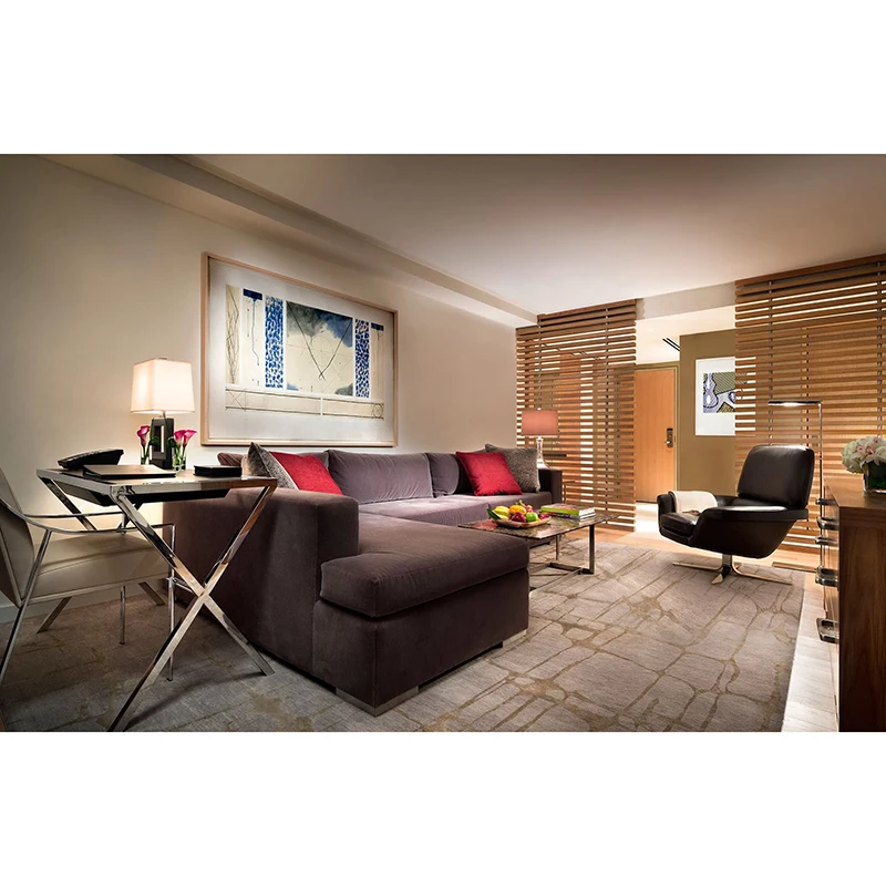 Taisen Hotel casegoods bedroom sets Elegant hotel furniture for 5 star with good quality