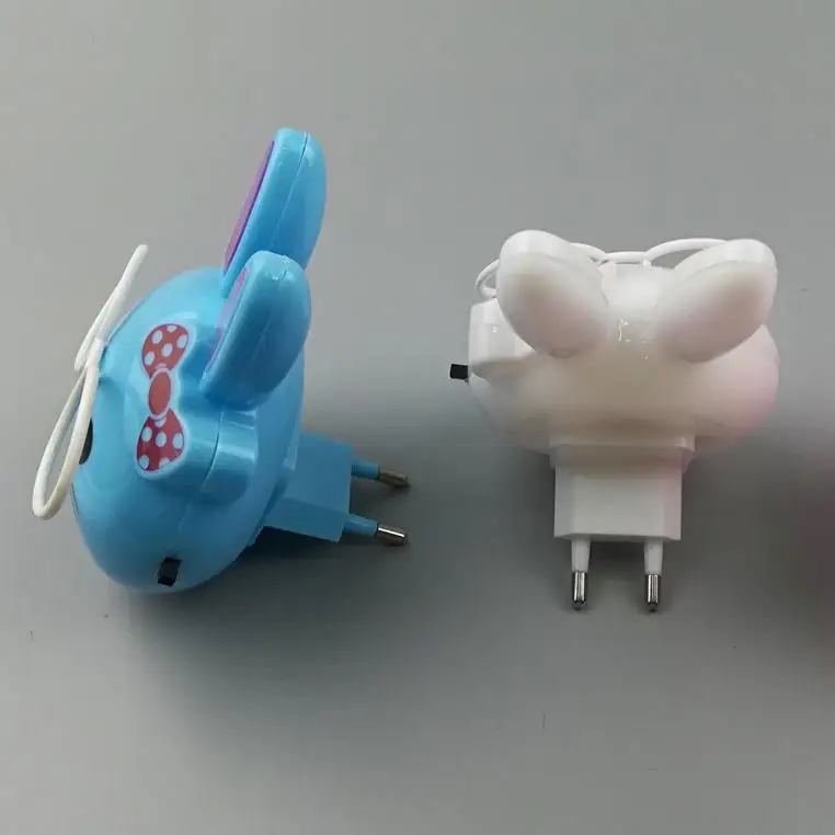 OEM W099 Cartoon Spectacled Rabbit Custom Night Light Bedroom Cute Night Light For Children Room