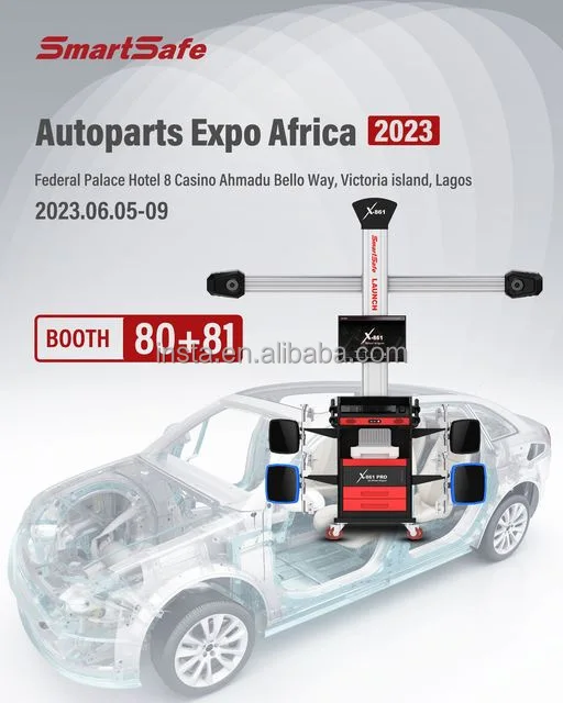 Launch X-831 Auto tracking  3D Four Wheel alignment LAUNCH Four wheel alignment machine Launch wheel aligner