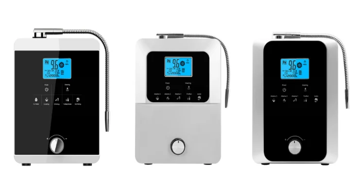 Alkaline hydrogen generator water machine alkaline ionizer with Titanium Platinum Coating