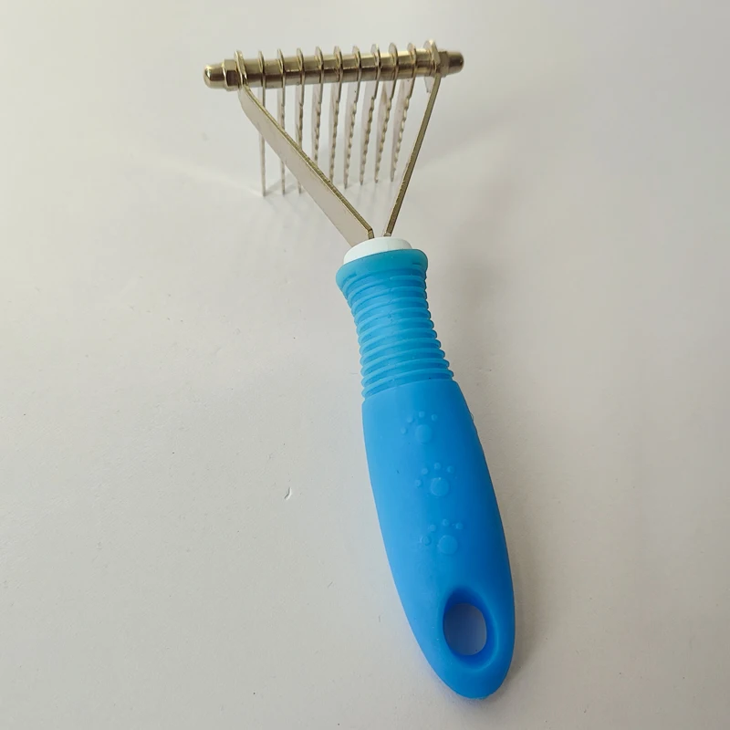 Pet Cat Grooming Brush Massage Rake Comb Cleaning Short Long Hair Remove Deshedding Pet Cat Comb