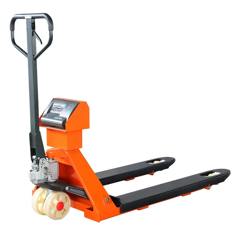 2 ton  2.5ton 3 ton customized hydraulic pump integrated hand pallet truck jack with electronic scale