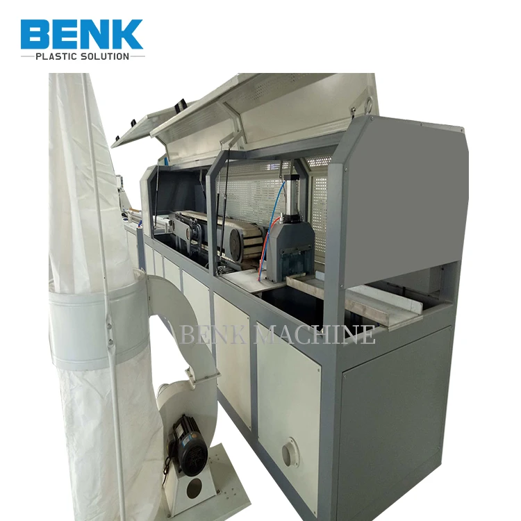 PVC Window Extrusion Machine WPC Wood Plastic Profile Vacuum table high output for WPC Profile Extrusion Line