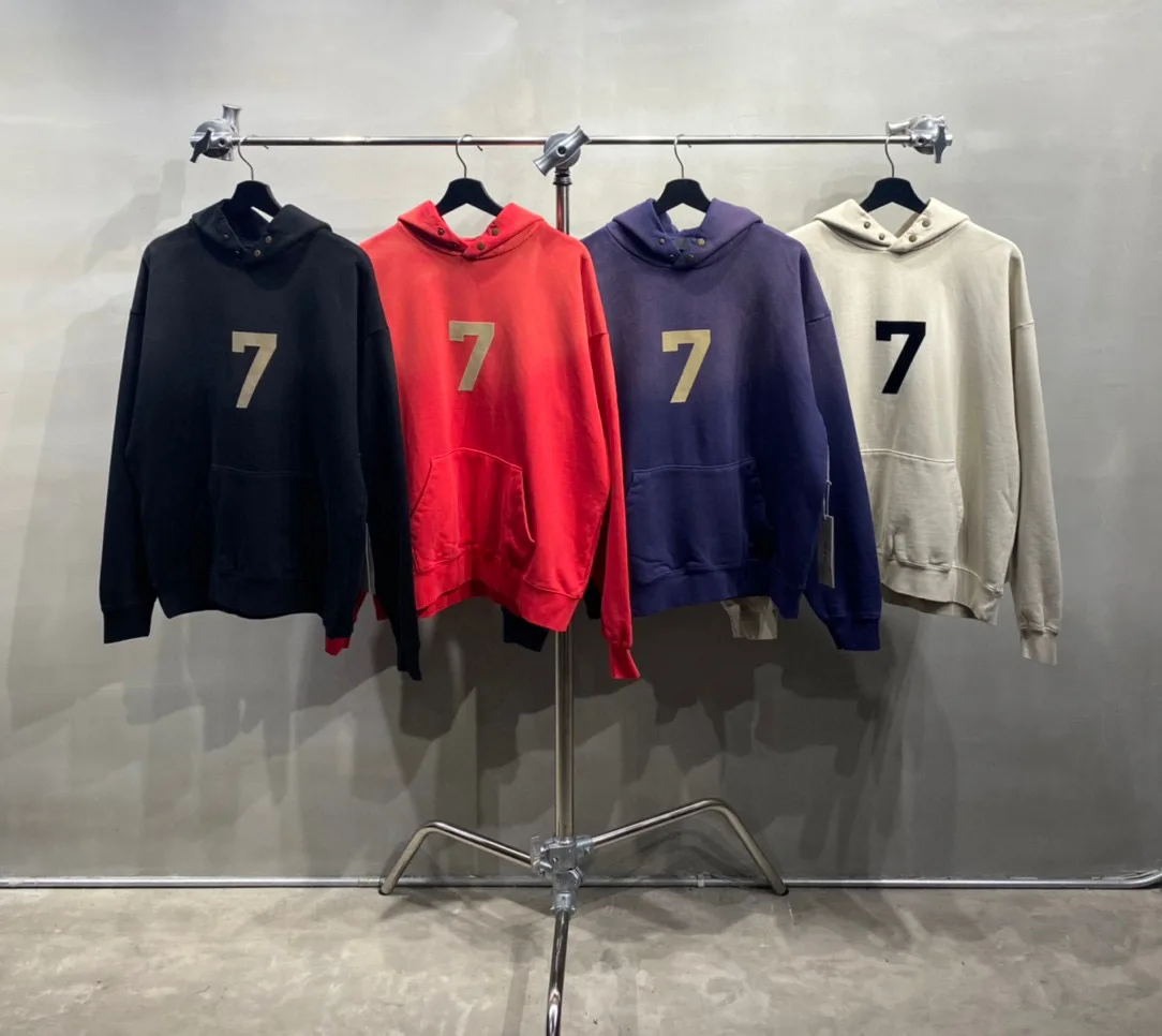 Casual sportswear Old sandblasted hoodie for the main line hooded Hoodie Ess clothing Hip hop High street hoodie