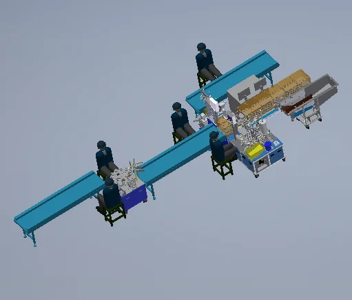  Полностью автоматическое оборудование для сборки светодиодных ламп ICT31 PCB производственная линия TV SMT AI SMD и производство