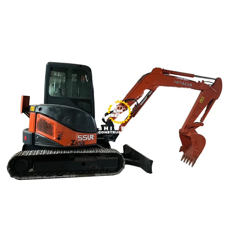 Б/у Hitachi ZX55 гусеничный экскаватор ZX55UR ZX55UR-2 ZX55UR-3 ZX55U ZX60U ZX40U ZX60 мини-экскаватор горячей продажи